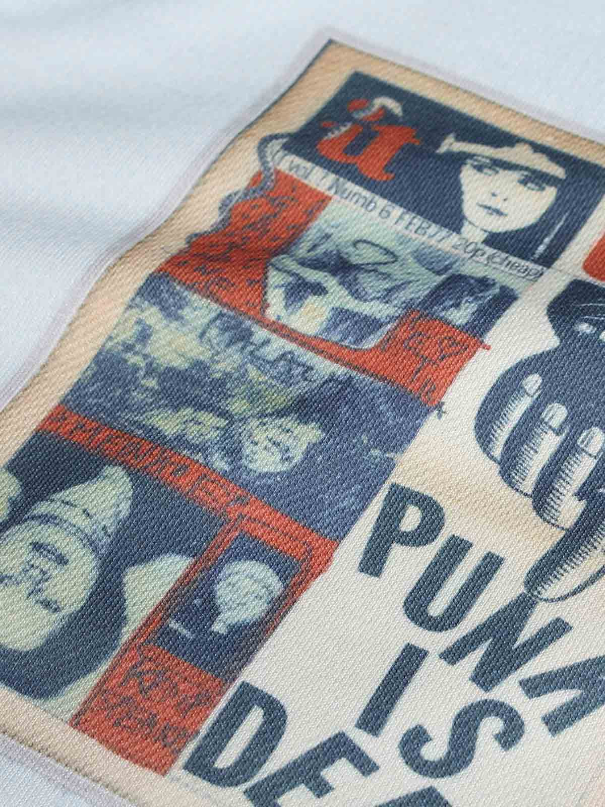 Stylish Graphic Hoodie with Unique Patchwork Design for Men 