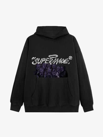 Thesupermade Dark Devil Maniac Hoodie 