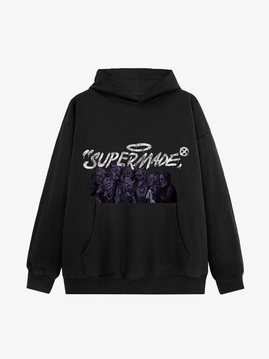 Thesupermade Dark Devil Maniac Hoodie 