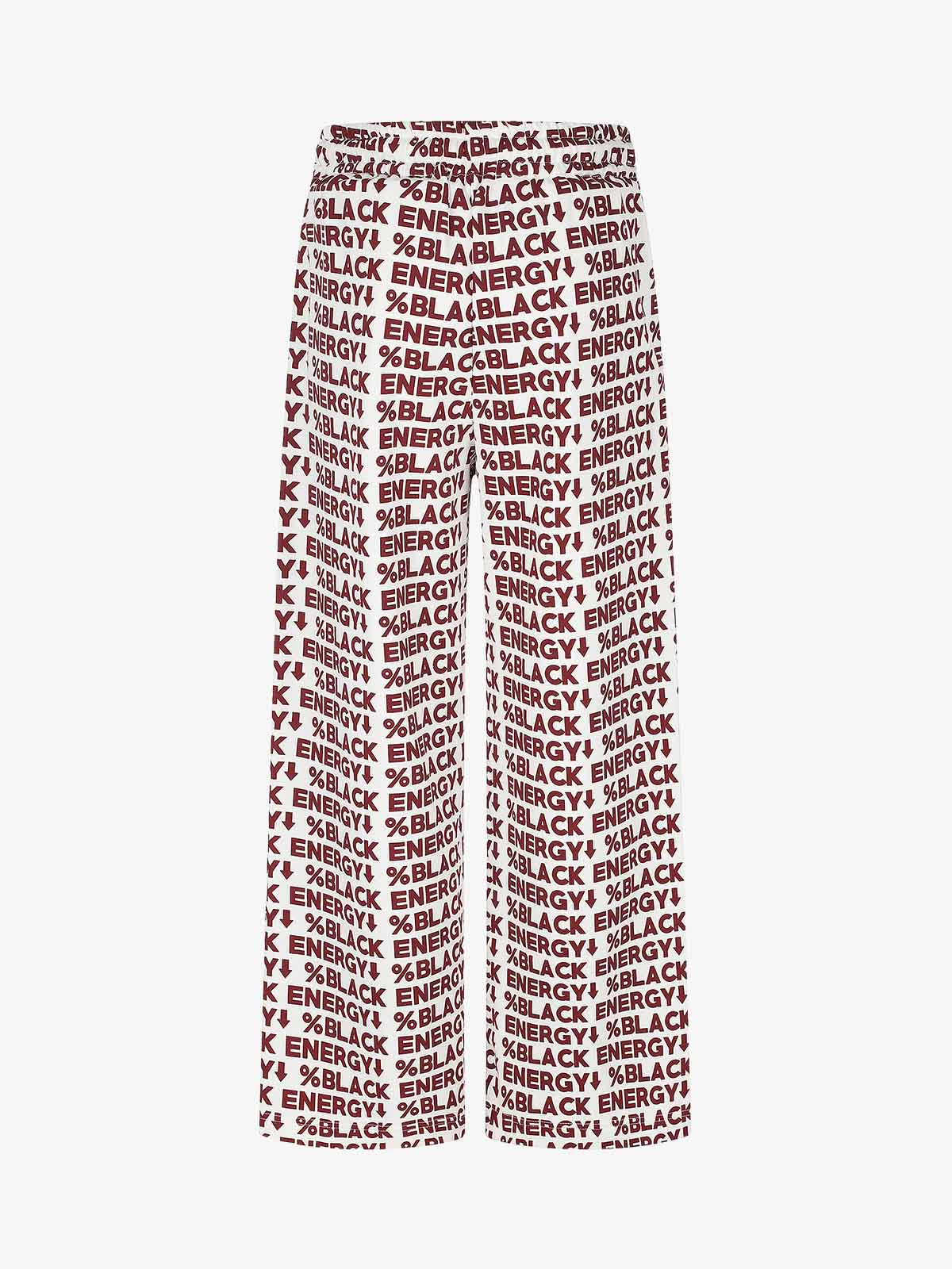 All-Over Letter Graphic Sweatpants