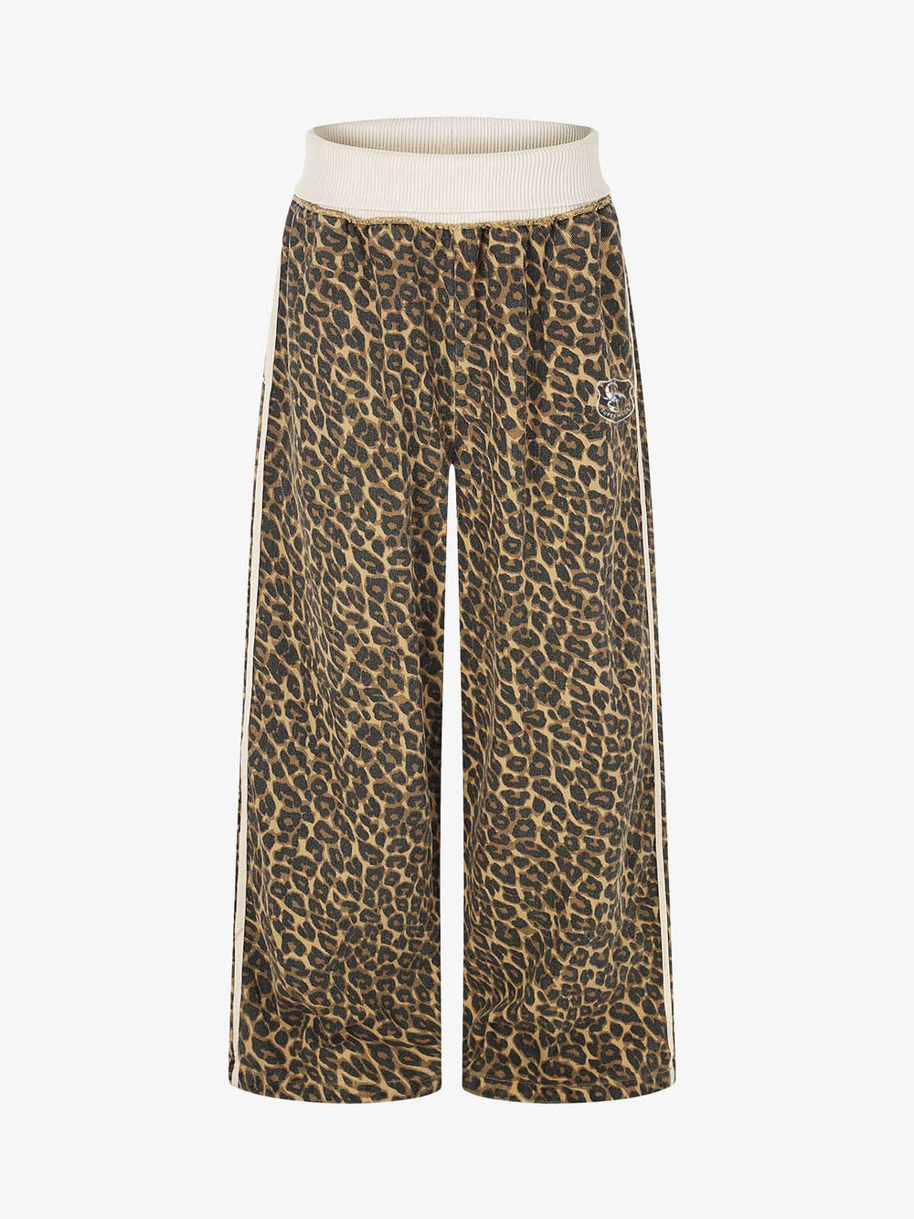Leopard Patchwork Sweatpants