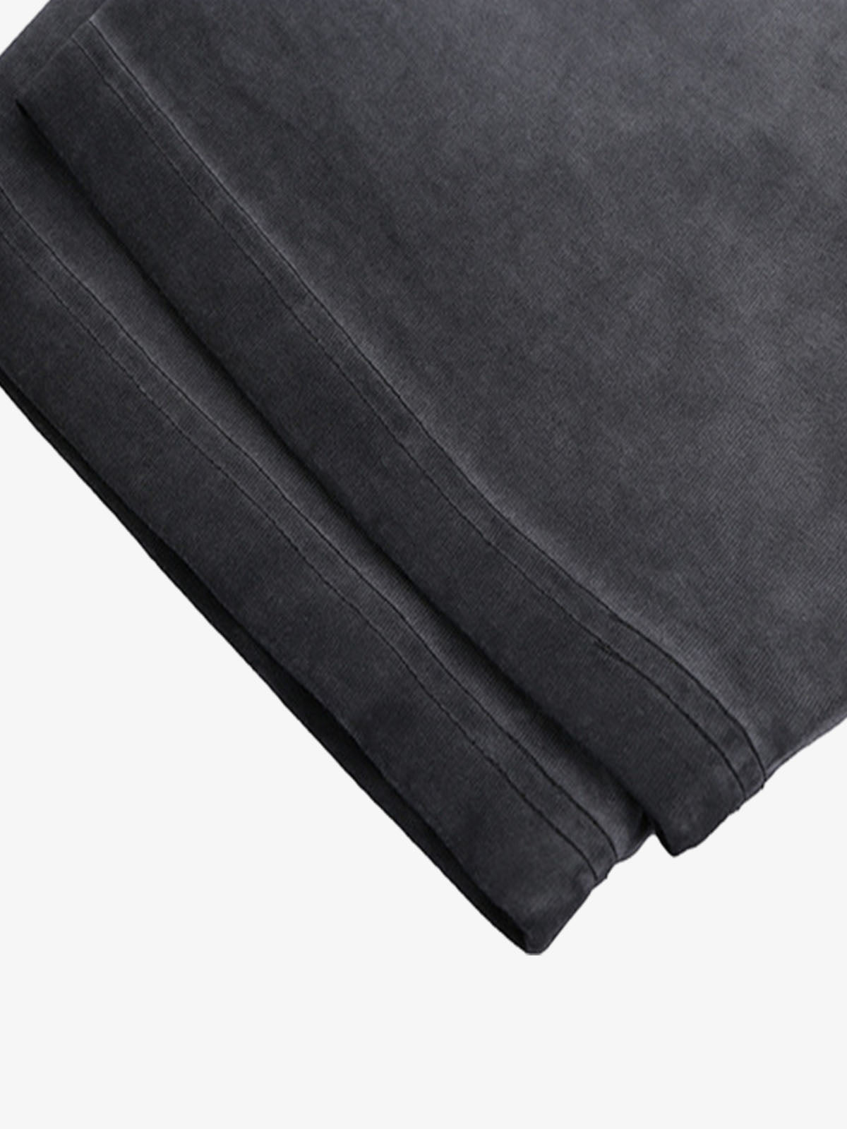 Washed Spray Color Gradient Letter Print T-shirt 