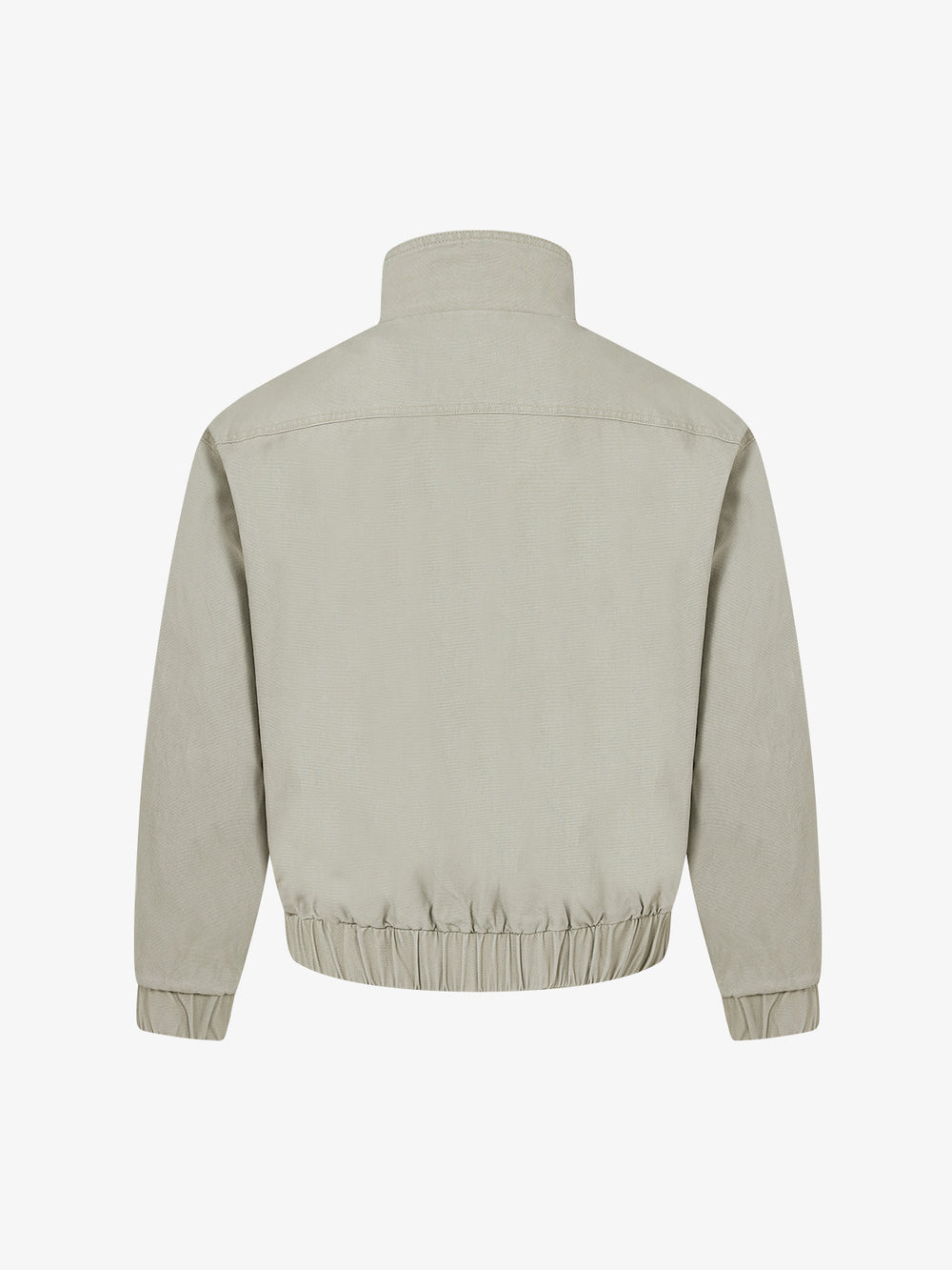 Asymmetrical Zip Metal Buckle Bomber Jacket