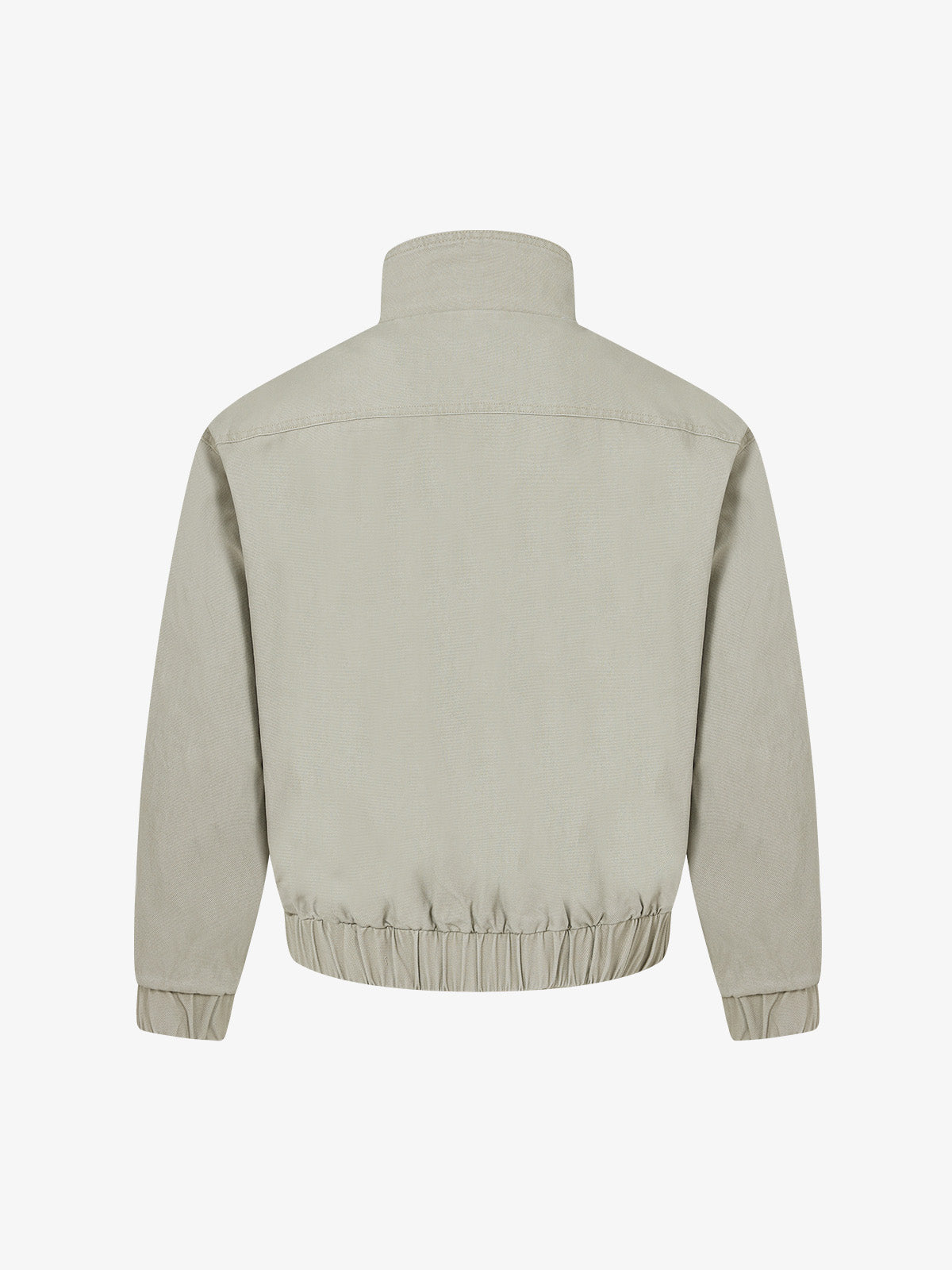 Asymmetrical Zip Metal Buckle Bomber Jacket