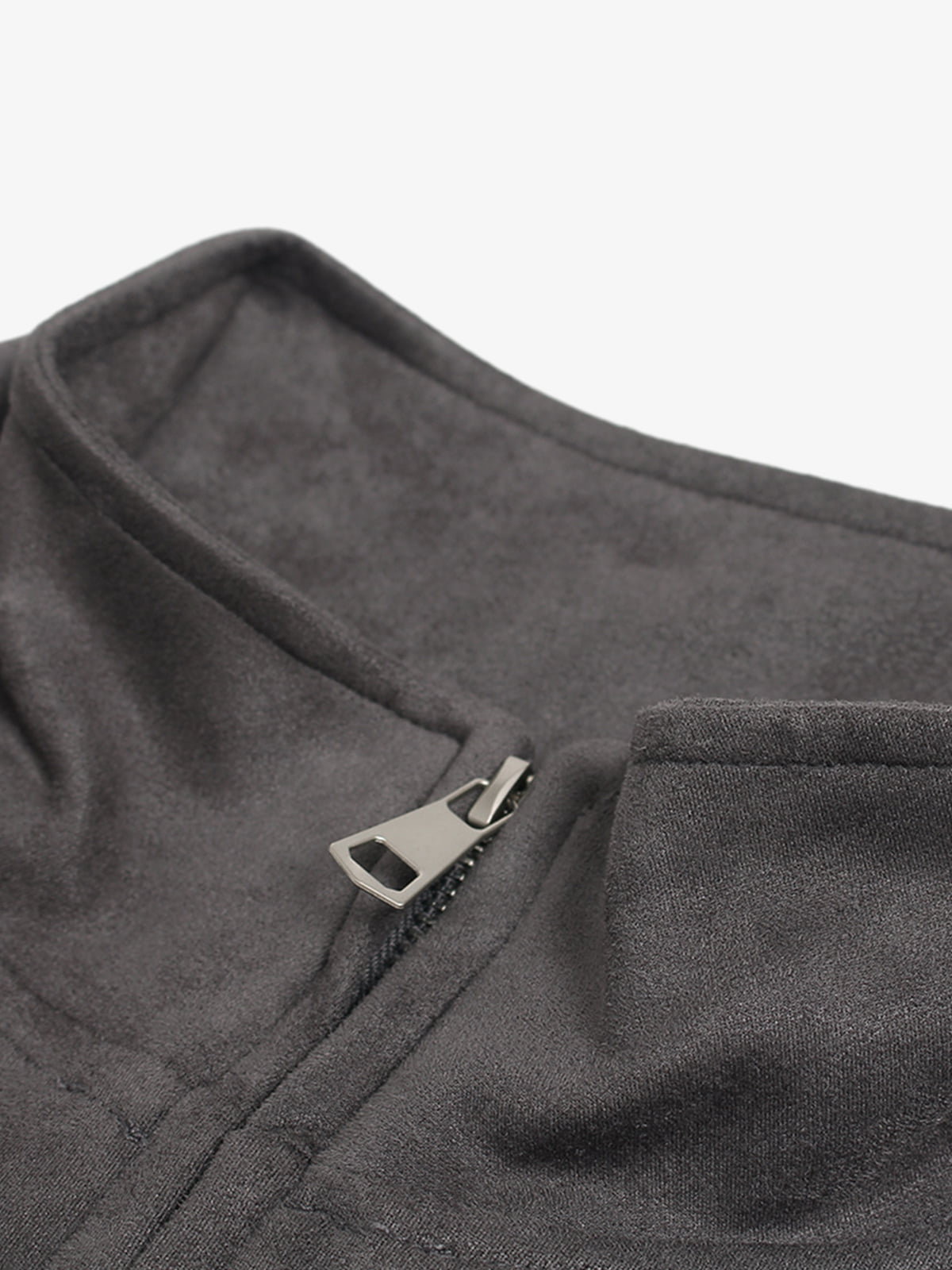 Stylish Zip-Up Track Jacket with Embroidered Logos for Casual Wear 