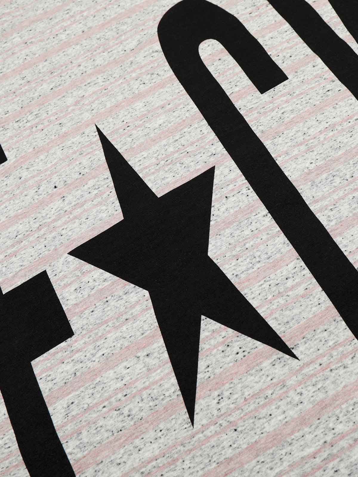 Graphic Letter Star Print Long Sleeve T-Shirt