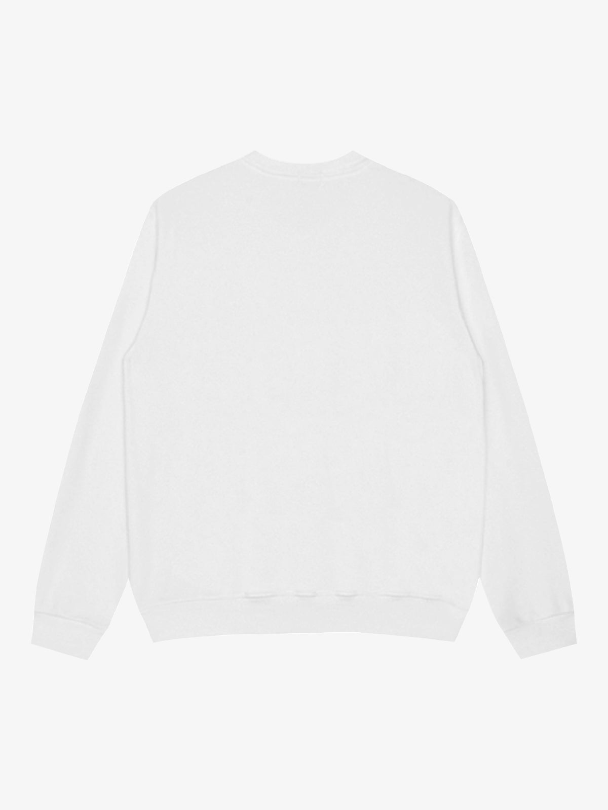 Street Gothic Letter Print Crew Neck Sweatshirt 