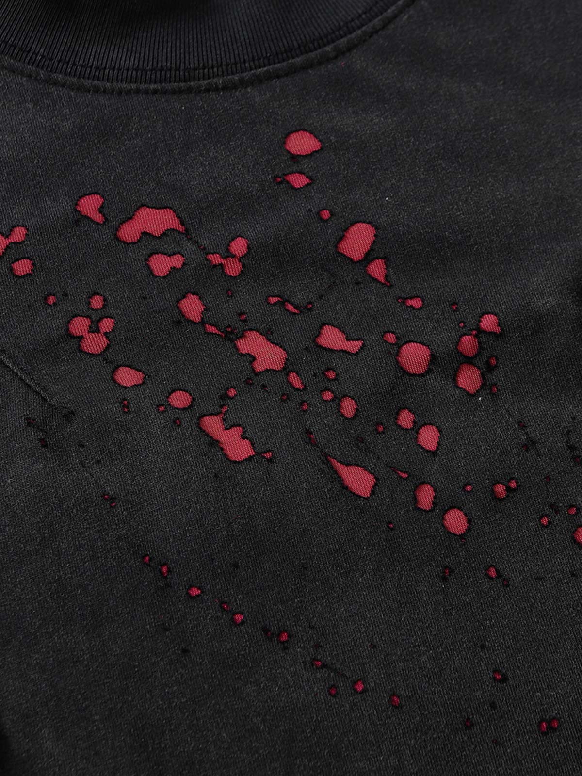 Vintage Washed Dot Spray T-Shirt
