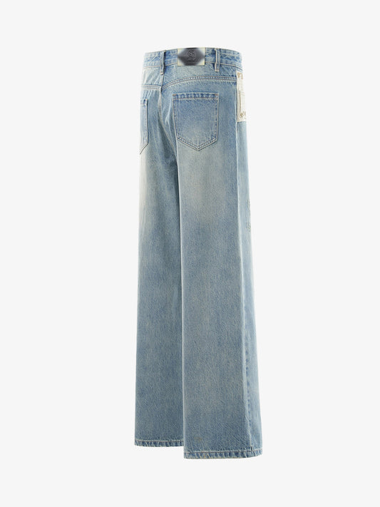 Dollar Appliqué Jeans