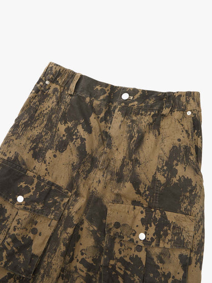 Hip-Hop Camouflage Multi-Pocket Cargo Pants 