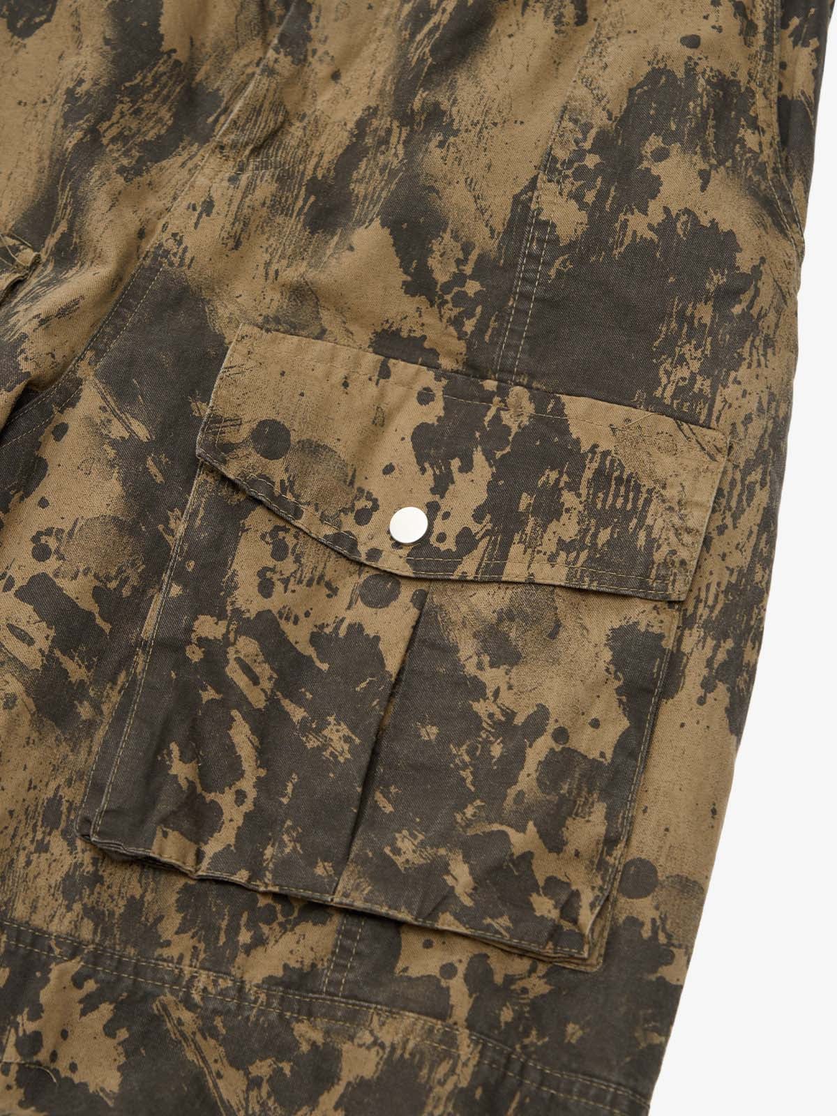Hip-Hop Camouflage Multi-Pocket Cargo Pants 