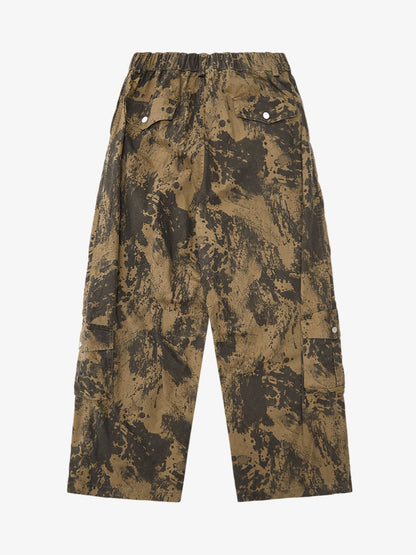 Hip-Hop Camouflage Multi-Pocket Cargo Pants 