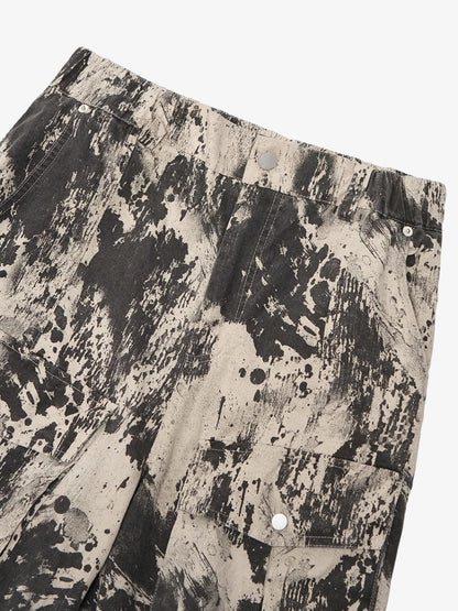 Hip-Hop Camouflage Multi-Pocket Cargo Pants 