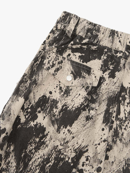 Hip-Hop Camouflage Multi-Pocket Cargo Pants 
