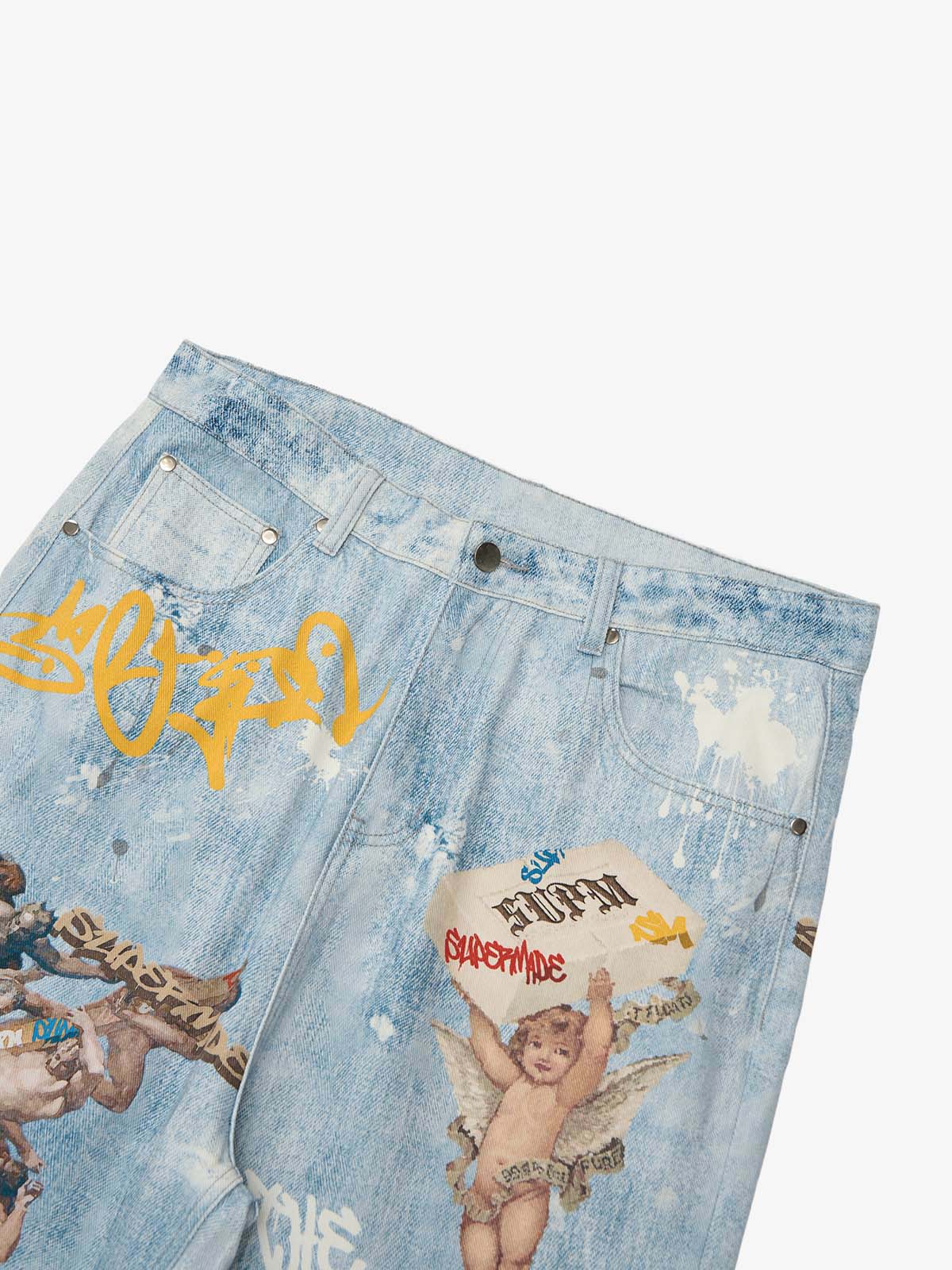 Artistic Renaissance Denim Set - 2484 