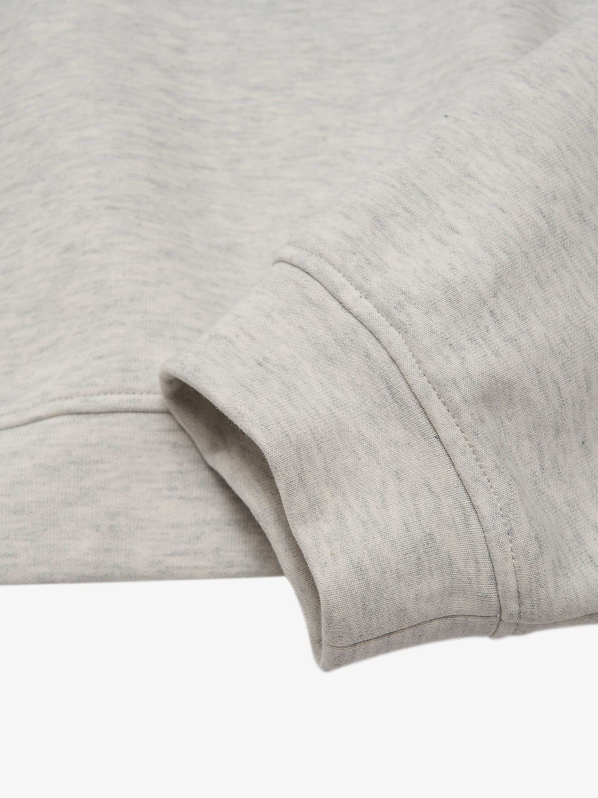 Original Denim Lapel Patchwork Sweatshirt 