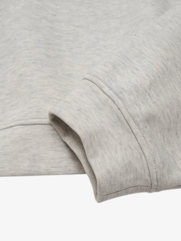 Original Denim Lapel Patchwork Sweatshirt 