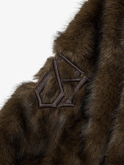 Supermade Embroidered Fur Jacket - 2486 