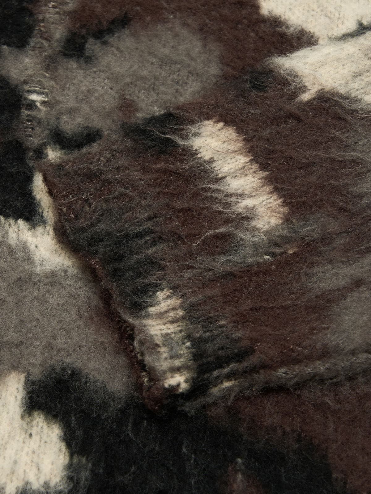 Street Camouflage Crew Neck Sweater 