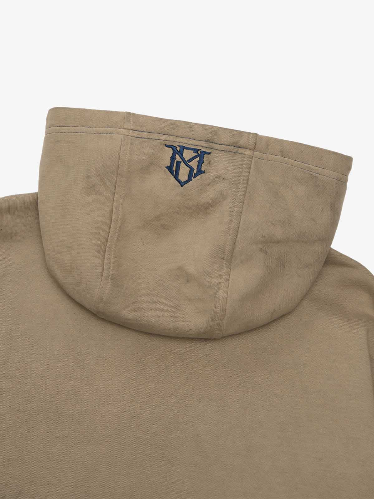 SUPERMADE Thorn Embroidery Zip Hoodie 