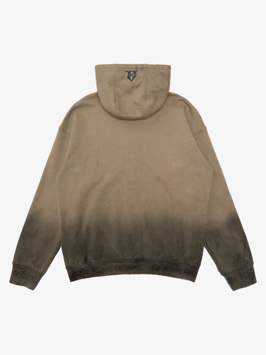 SUPERMADE Thorn Embroidery Zip Hoodie 