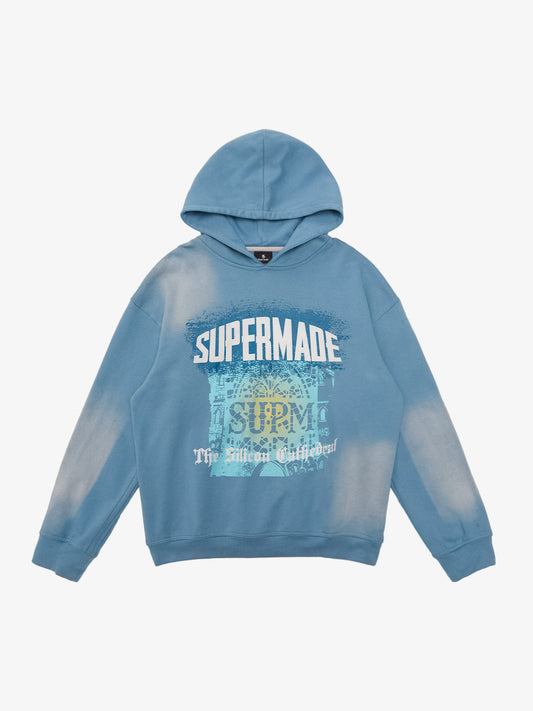 SUPM Church Cathedral Graffiti Gradient Hoodie 