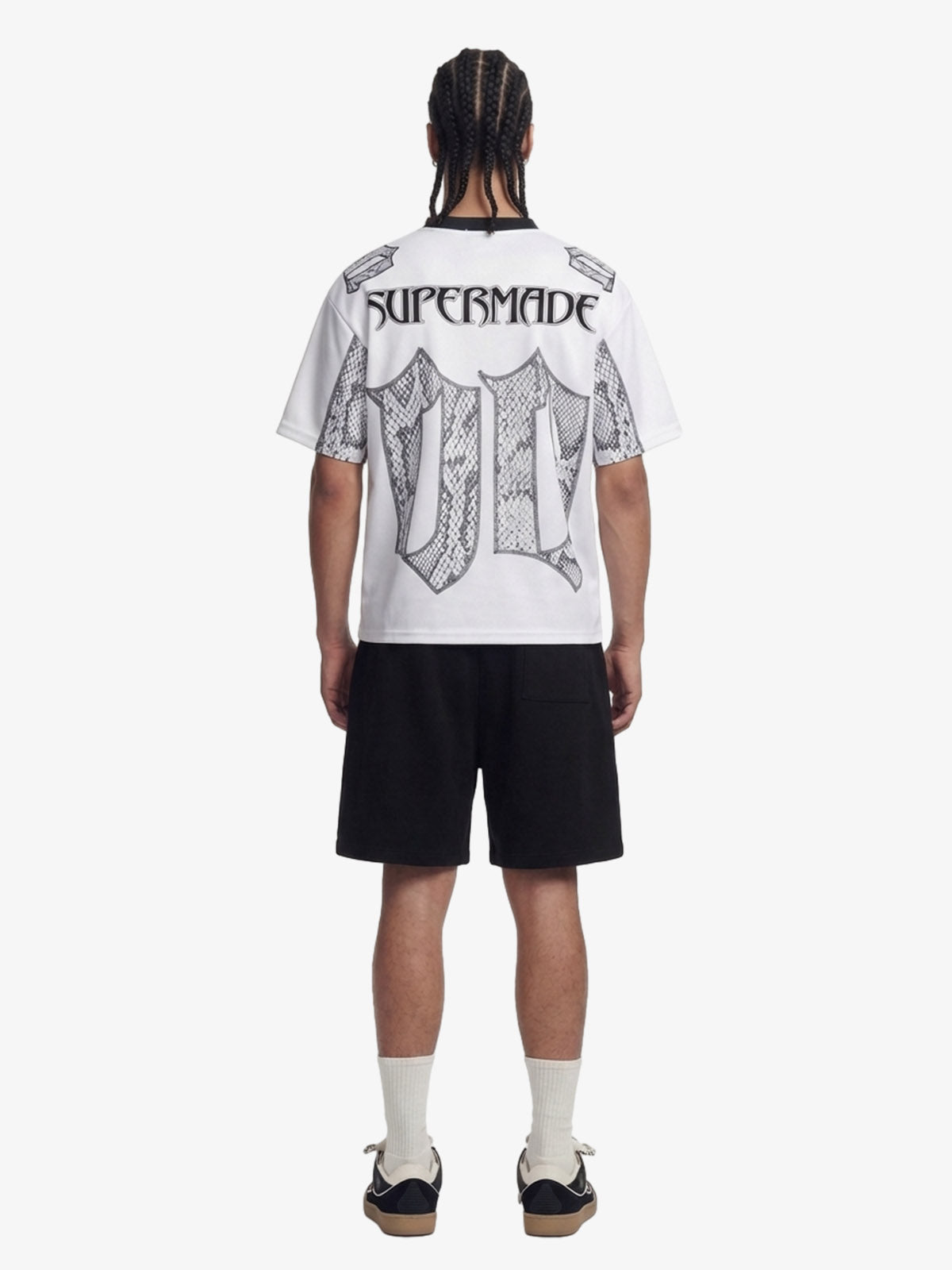 Jersey Style Snake Print T-Shirt - 2418 
