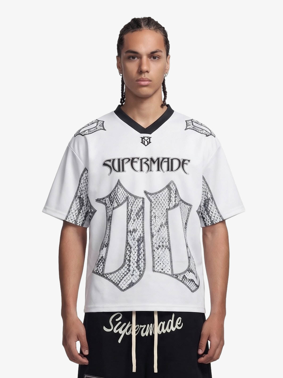 Jersey Style Snake Print T Shirt 2418