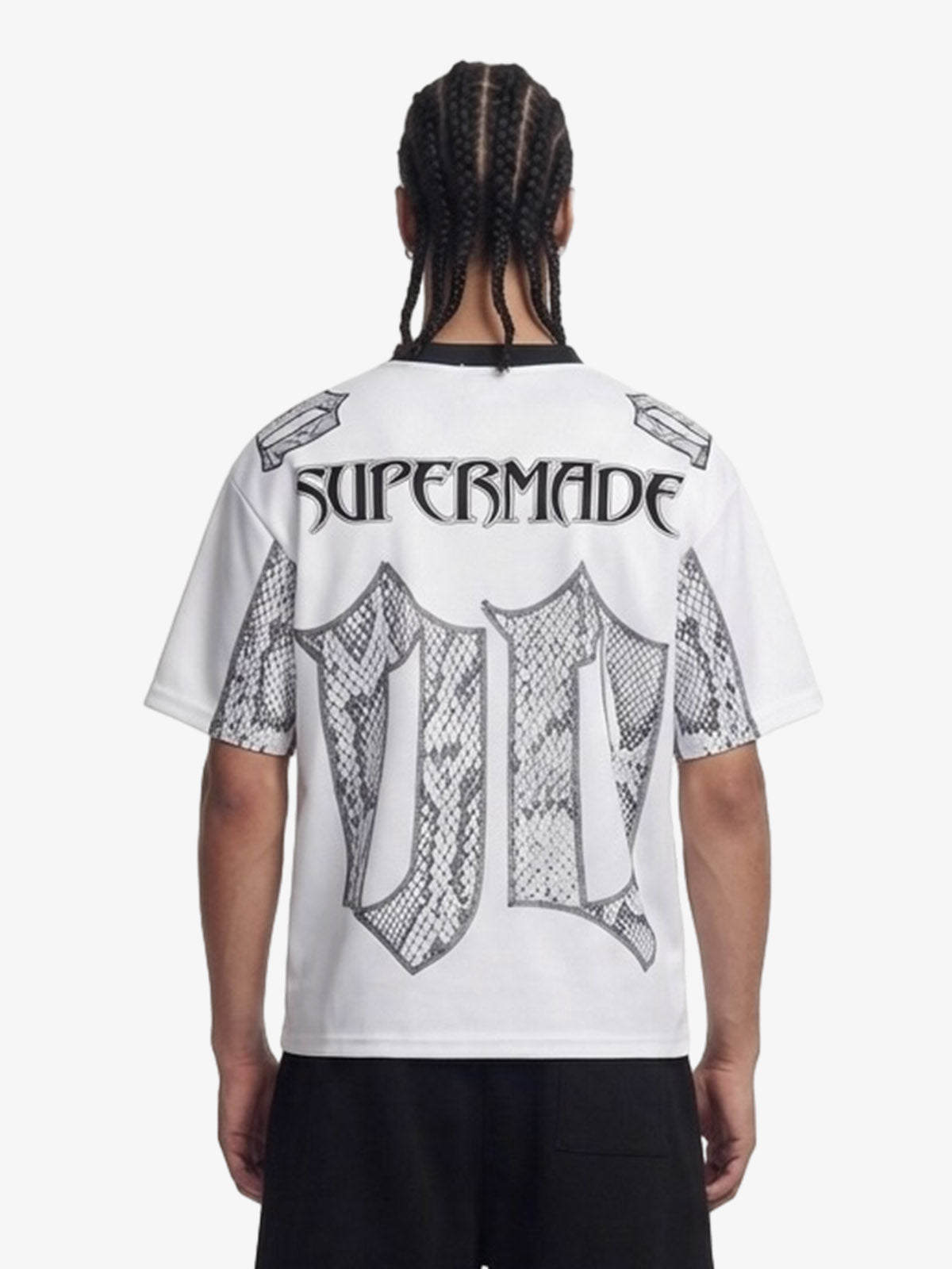 Jersey Style Snake Print T-Shirt - 2418 