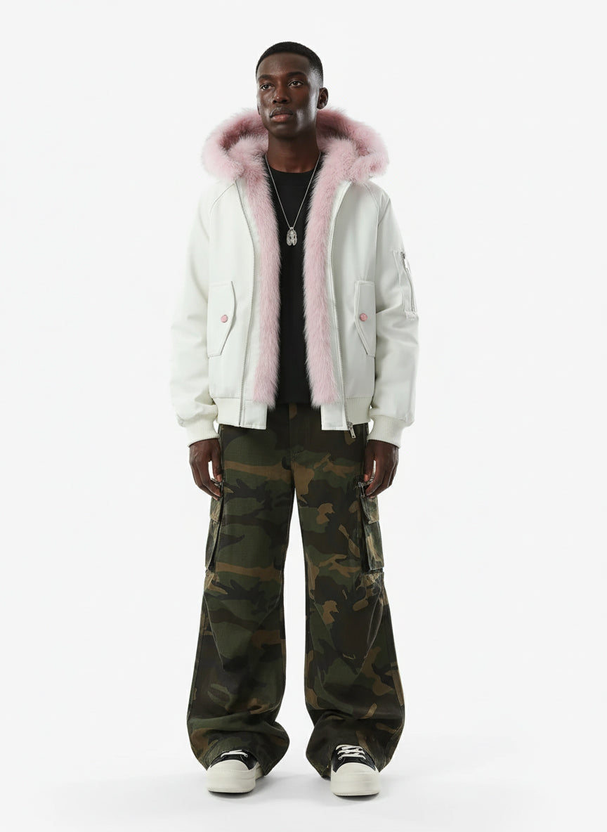 Vintage Multi-Pocket Functional Camo Cargo Pants 