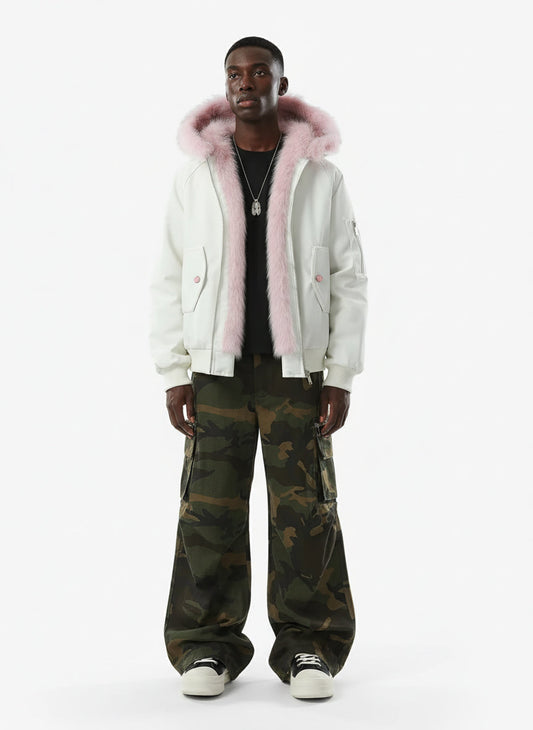 Vintage Multi-Pocket Functional Camo Cargo Pants 