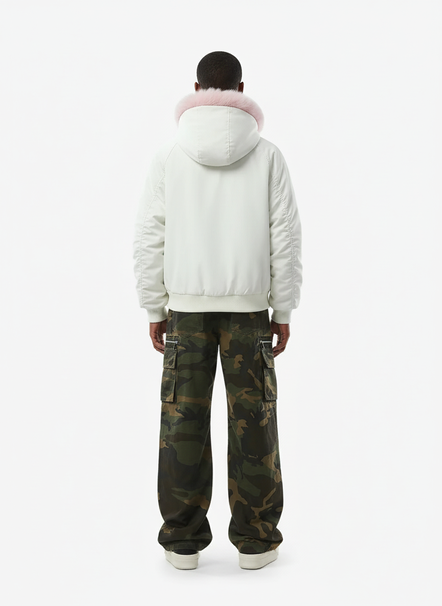 Vintage Multi-Pocket Functional Camo Cargo Pants 