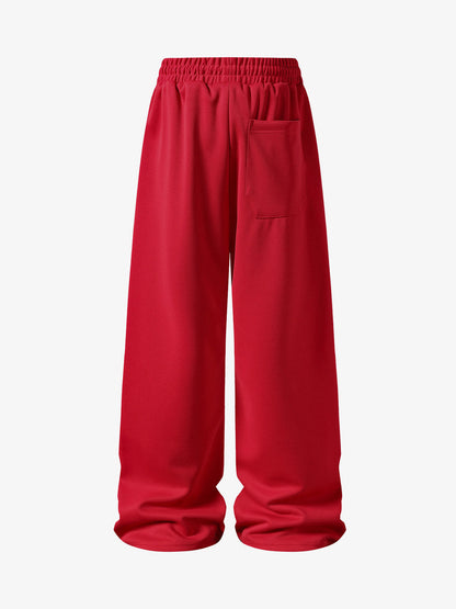 Dark Graphic Print Sweatpants 