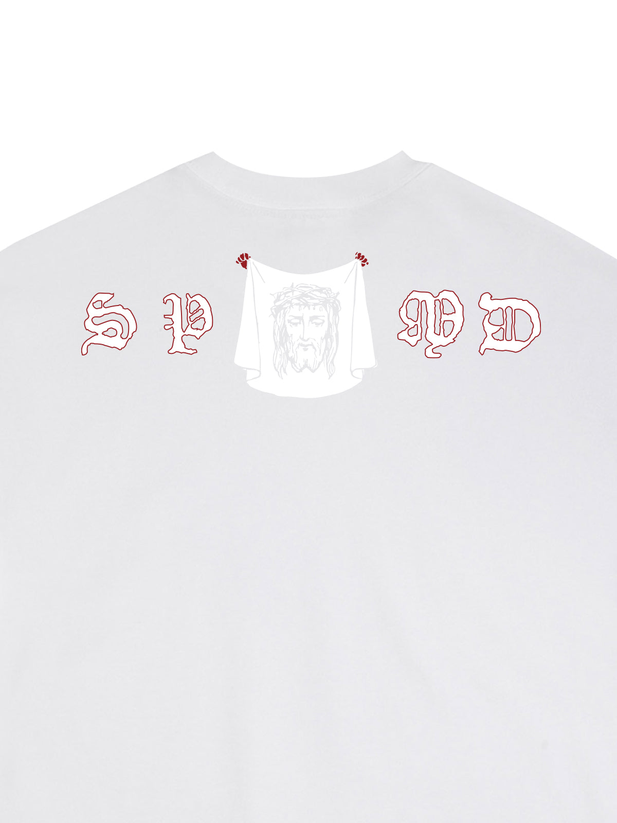 Original Skull and Jesus  Print T-Shirt