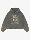 Washed Screaming Hoodie