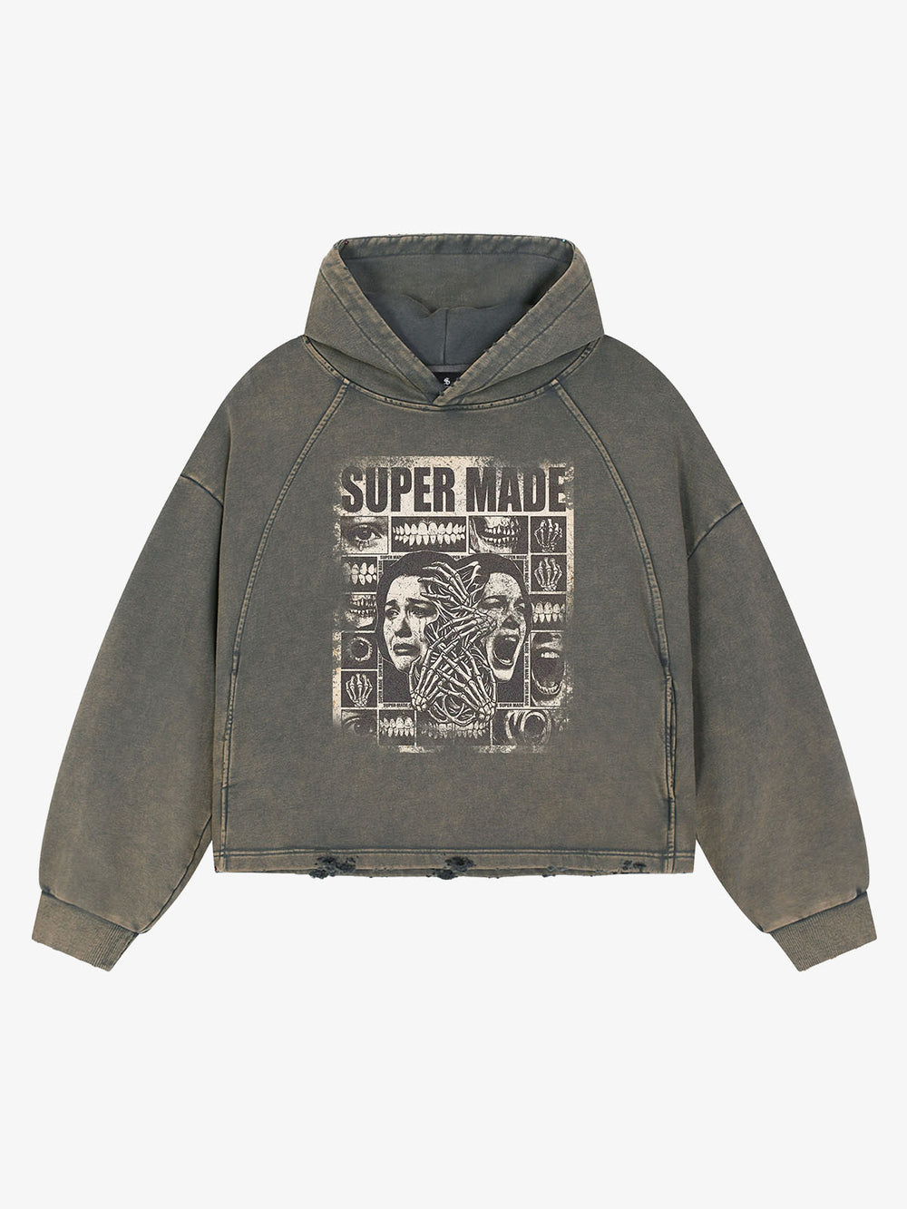 Washed Screaming Hoodie