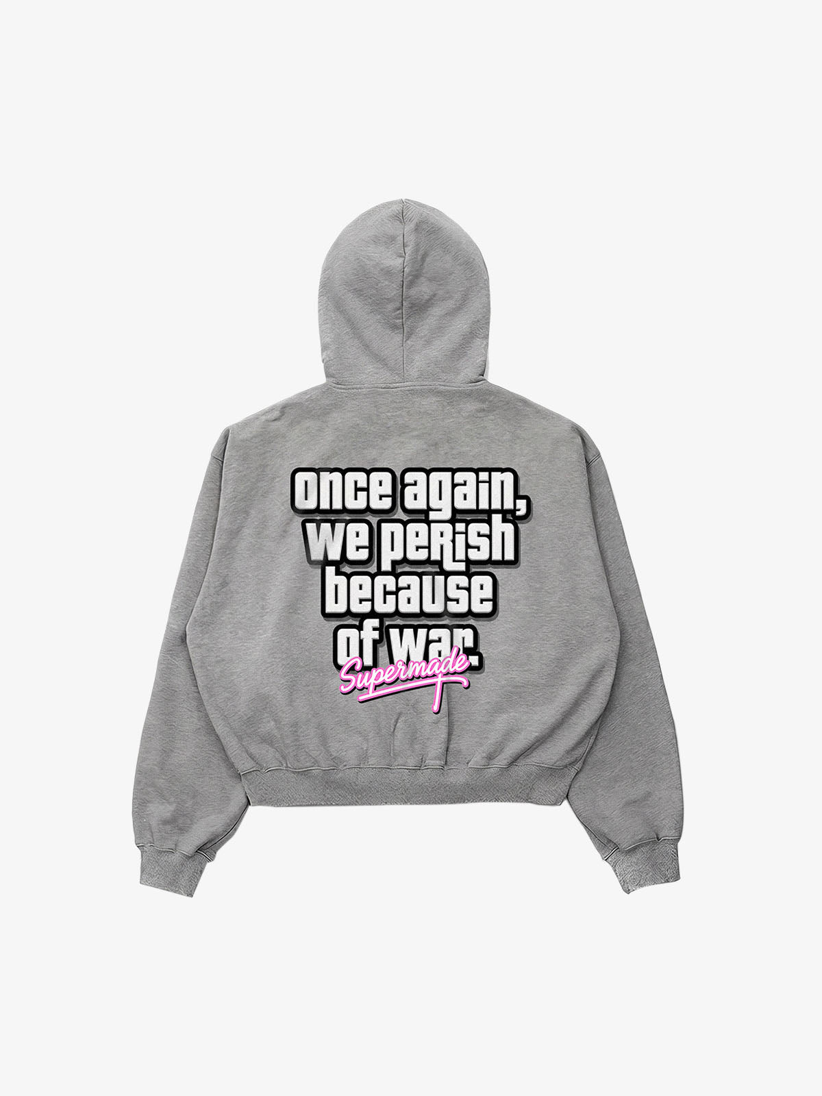 Anti-War Graphic Hoodie