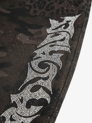 Relaxed Leopard Camouflage Pants