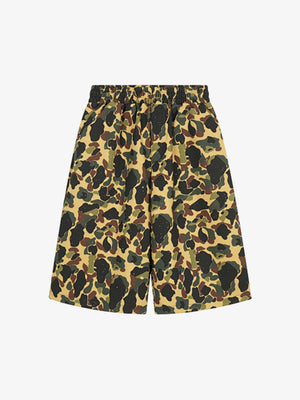 Camo Cargo Shorts – Loose Fit Cotton Blend Summer Streetwear Shorts