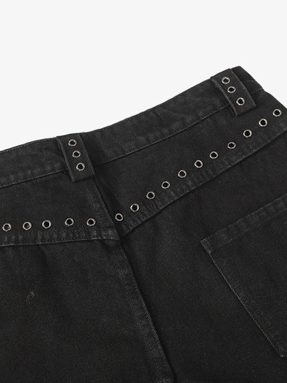 Machete RO Washed Stitching Jeans 