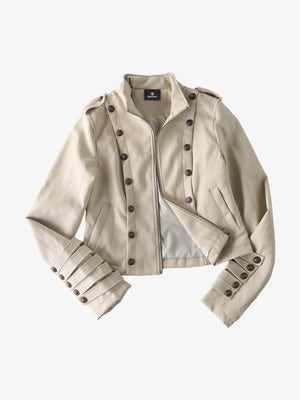Napoleon Faux Leather Jacket