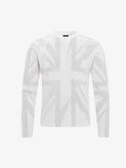 Langarmshirt mit Kreuzgrafik
