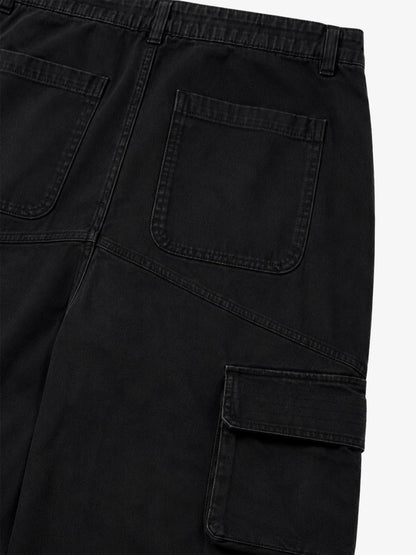 Washed Multi-Pocket Cargo Pants