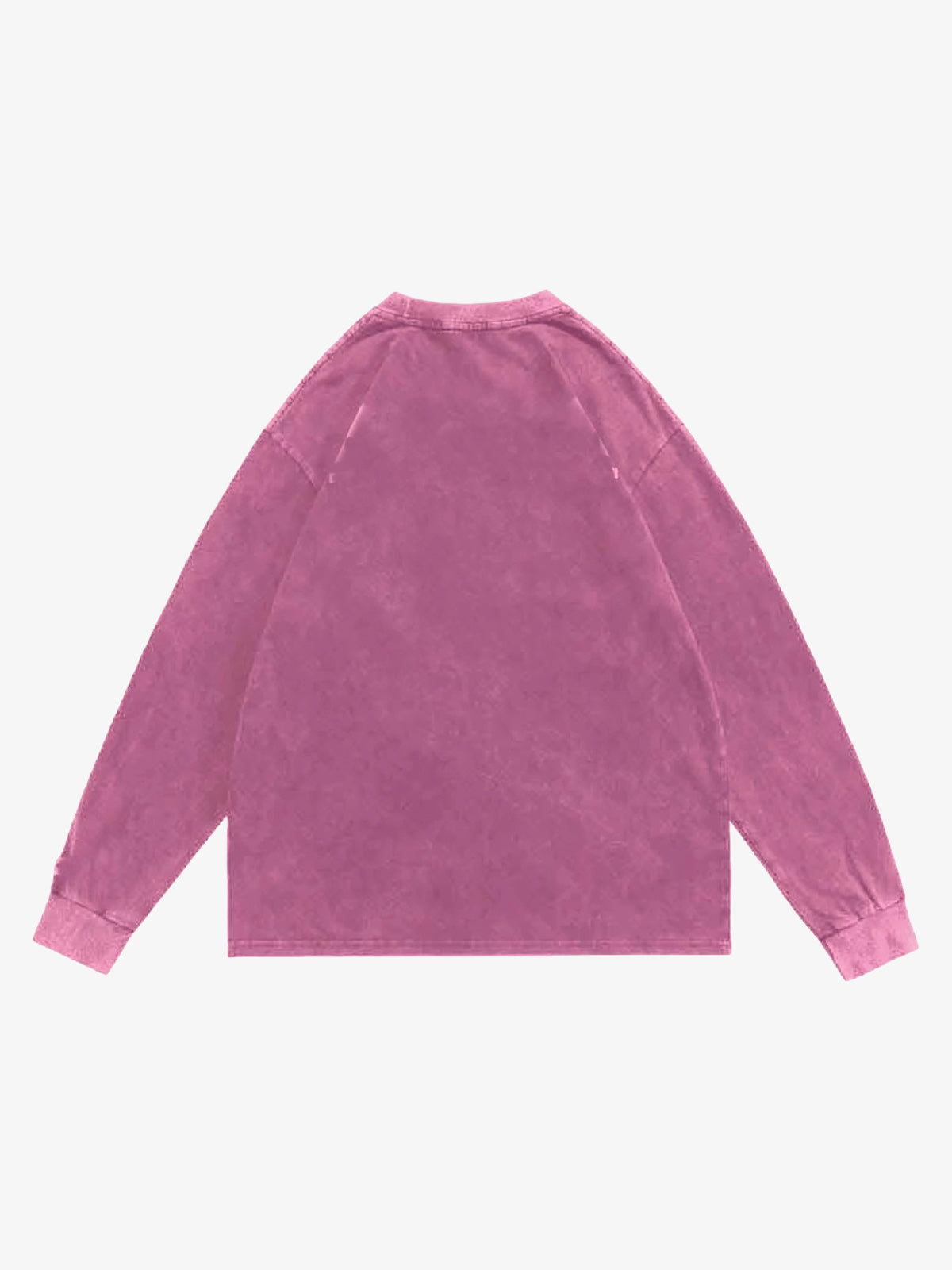 Graphic Creative Lip Print Washed Sweatshirt 