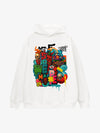 Thesupermade Devil Street Graffiti Carnival Hoodie 