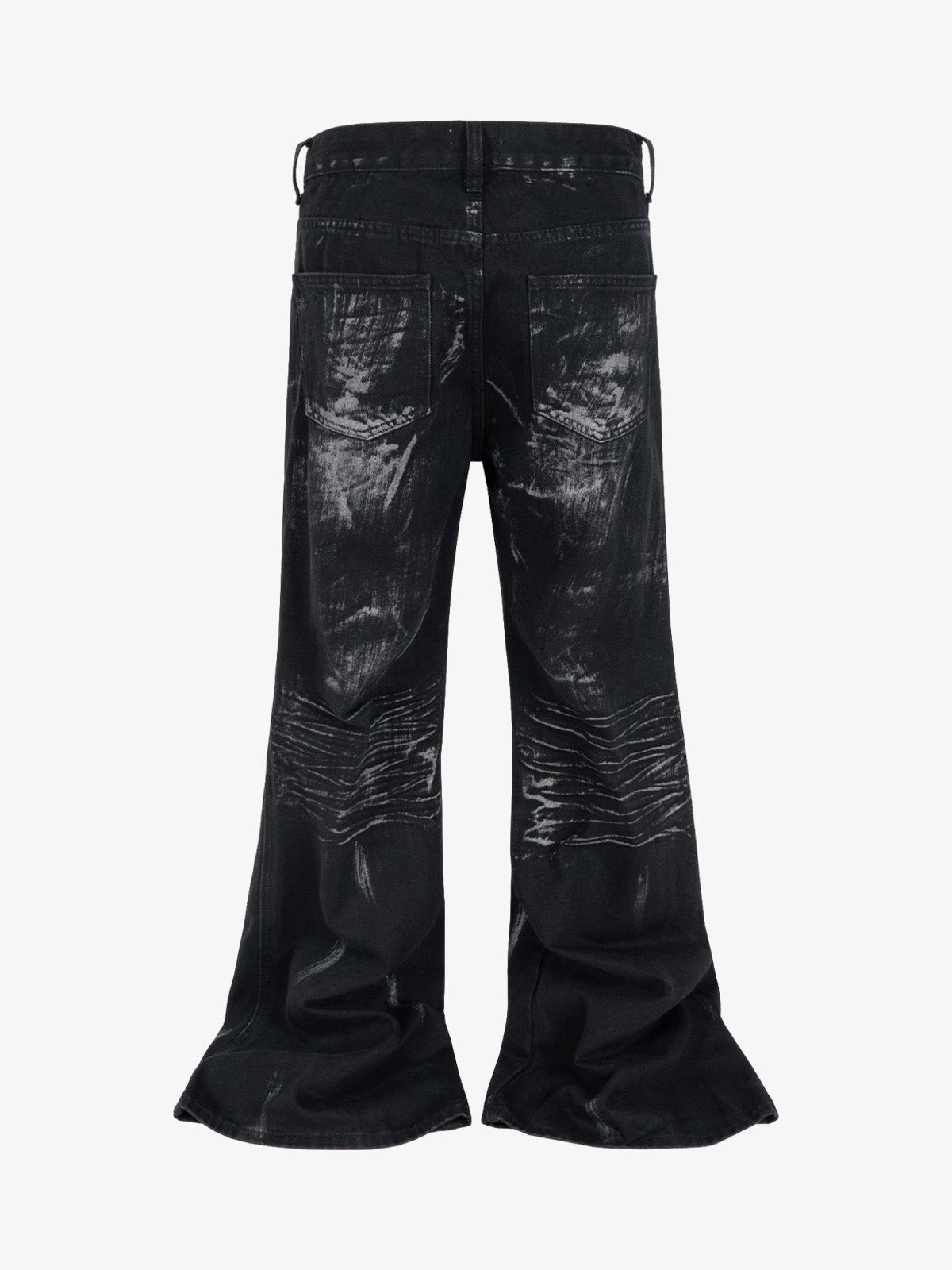 Stylish Star-Embellished Flared Jeans for Women - Perfect for Trendy Outfits 