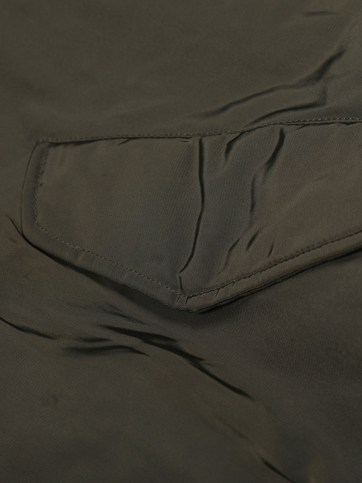 Thesupermade American Street Zipper Design Mountain Carved Fur Collar Quilted Cotton Jacket 