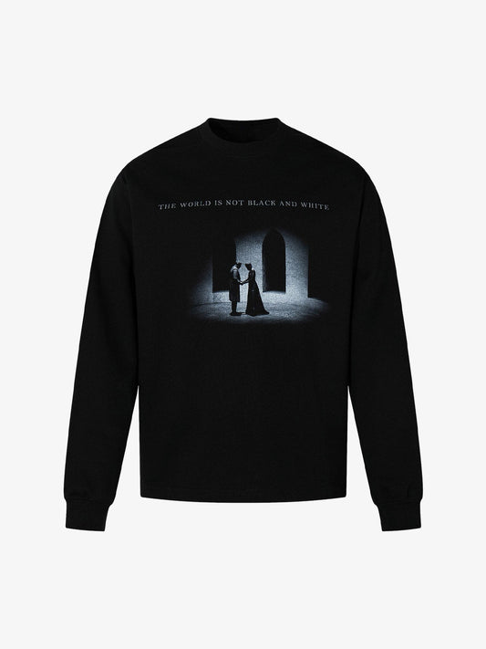 Stylish Black Long Sleeve T-Shirt for Everyday Wear 