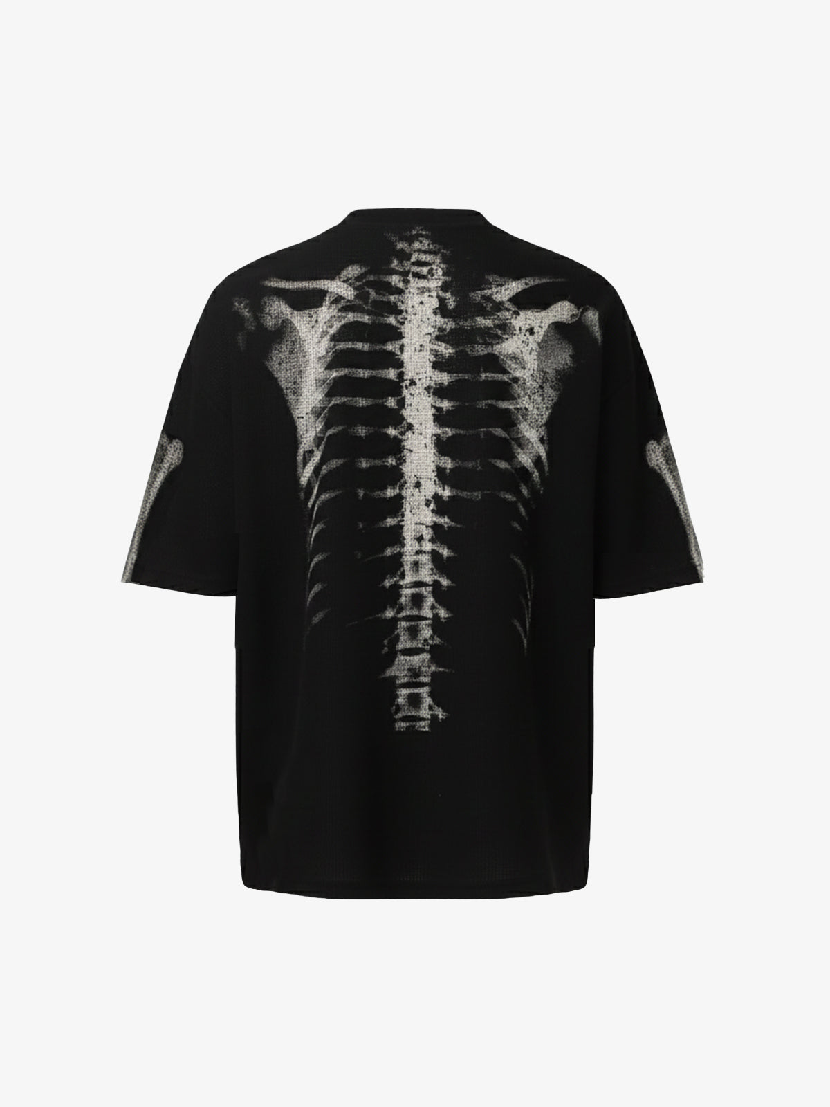 Skeleton Print Long Sleeve T-Shirt - Bold and Edgy Design for Men 