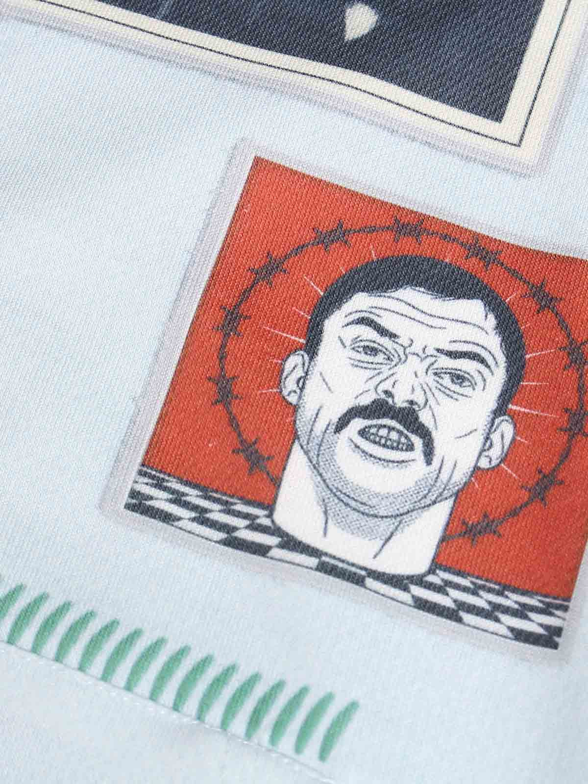 Stylish Graphic Hoodie with Unique Patchwork Design for Men 